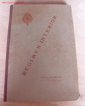 Libros antiguos: R&eacute;gimen interior - Foto 1