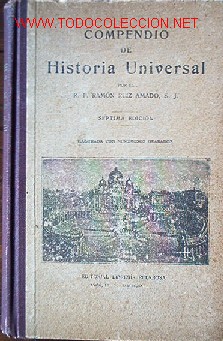 Libros antiguos: COMPENDIO DE HISTORIA UNIVERSAL - A&Ntilde;O 1930 - LIBRO ESCOLAR - Foto 1