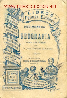 Libros antiguos: RUDIMENTOS DE GEOGRAFIA - Foto 1