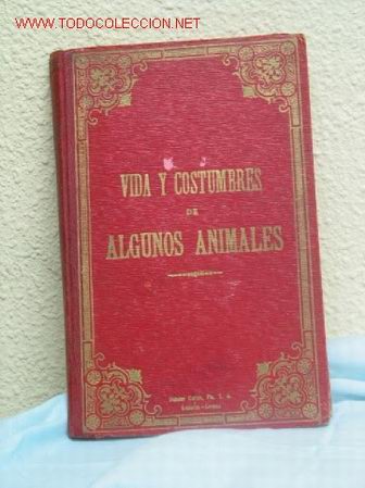 Libros antiguos: LIBRO ESCOLAR ZOOLOG&Iacute;A - Foto 1