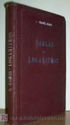 Libros antiguos: TABLAS DE LOGARITMOS - A&Ntilde;O 1932 - LIBRO ESCOLAR - Foto 1