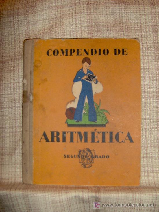 Libros antiguos: Compendio de Aritm&eacute;tica. - Foto 1
