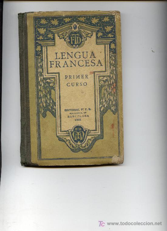 Libros antiguos: LENGUA FRANCESA - Foto 1
