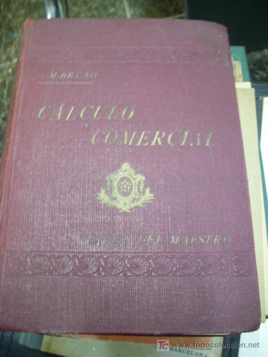 Livros antigos: CALCULO COMERCIAL - LIBRO DEL MAESTRO - 1931 SEGUNDA EDICION
