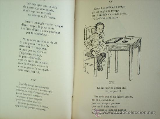 Libros antiguos: POLIDESA regles en vers 1911 -escolar - Foto 2