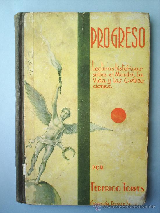 Libros antiguos: PROGRESO 1935-- M.A. SALVATELLA --libro escolar - Foto 1