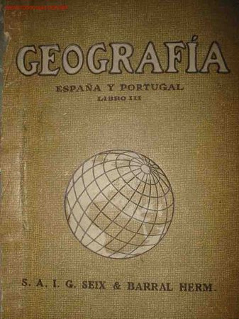 Libri antichi: GEOGRAFIA ESPA&Ntilde;A PORTUGAL Libro II. PALAU VERA Juan. 1933.