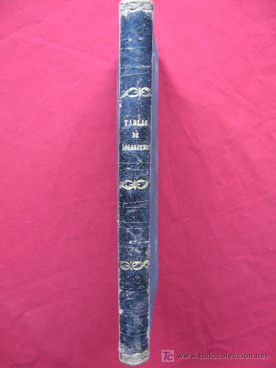 Libros antiguos: TABLAS DE LOGARITMOS - 1886 - Foto 4