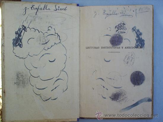 Libros antiguos: LECTURAS INSTRUCTIVAS Y ANECDOTICAS--EDICIONES BRU&Ntilde;O-1933 -escolar - Foto 2