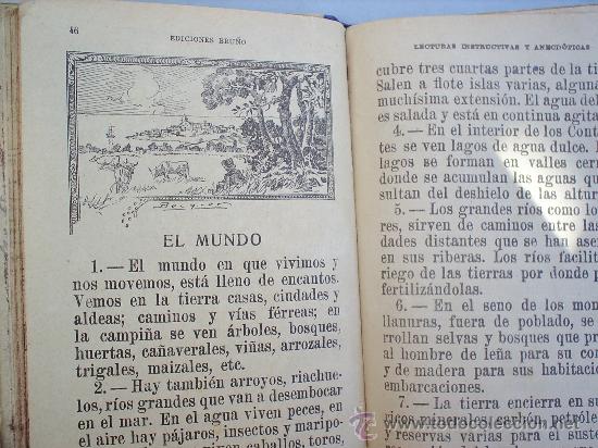 Libros antiguos: LECTURAS INSTRUCTIVAS Y ANECDOTICAS--EDICIONES BRU&Ntilde;O-1933 -escolar - Foto 6