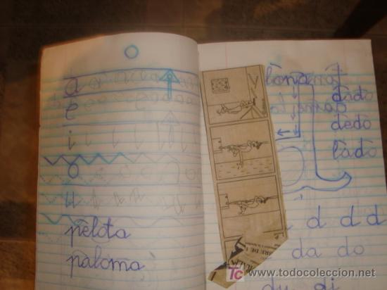 Libros antiguos: CUADERNO RAYAS PREESCOLAR - Foto 2