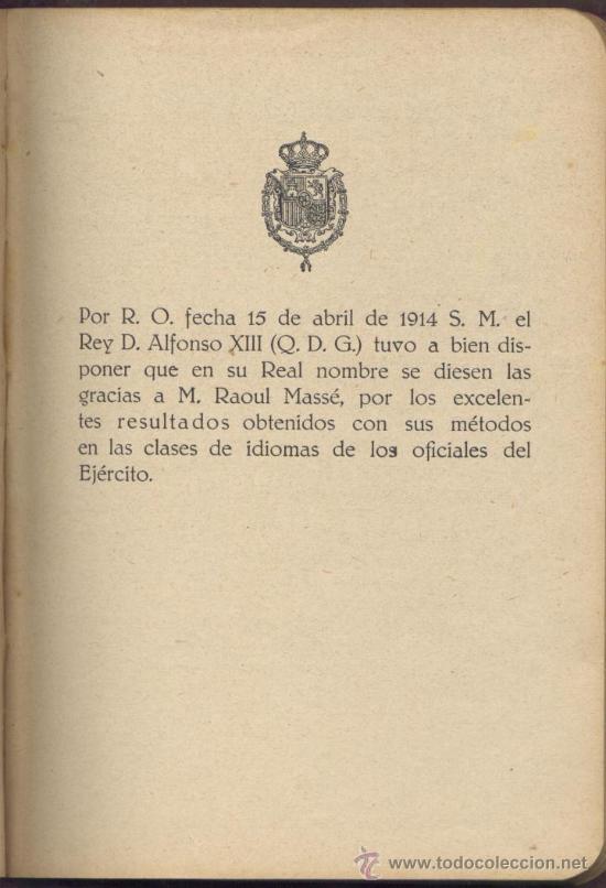 Libros antiguos: METHODE DE FRAN&Ccedil;AIS *MASS&Eacute;*- PRIMER LIBRO - A&Ntilde;O 1923 - Foto 3