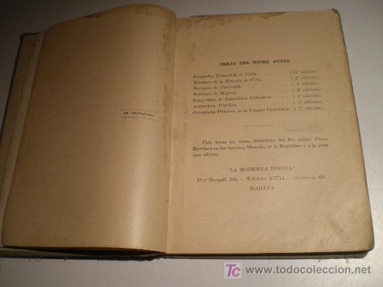 Libros antiguos: GEOGRAF&Iacute;A ELEMENTAL DE CUBA - (1925) - Foto 6