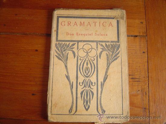 Libros antiguos: Antiguo libro de texto Gramatica. - Foto 1