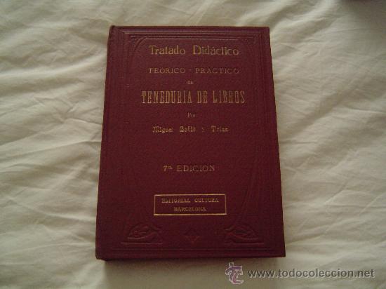 Libros antiguos: Antiguo libro de texto Teneduria de Libros. - Foto 1