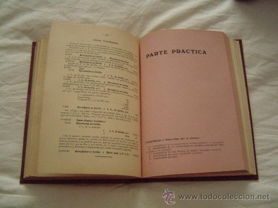 Libros antiguos: Antiguo libro de texto Teneduria de Libros. - Foto 7