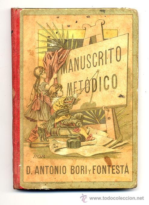 Old books: MANUSCRITO 1920 BORI Y FONTESTA  190 HOJAS