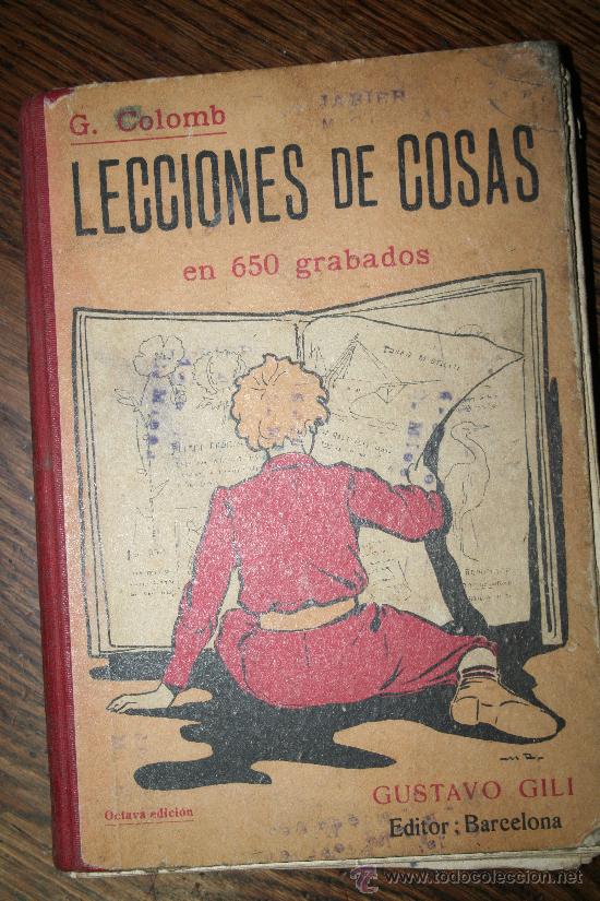Libros antiguos: LECCIONES DE COSAS - Foto 1