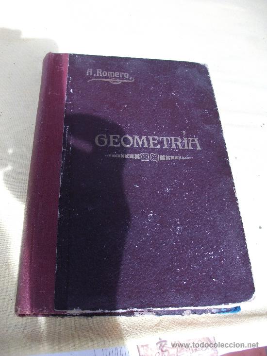Libros antiguos: Libro Elementos de Geometria - Foto 1