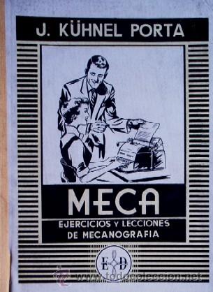 Libros antiguos: MECA - EJERCICIOS Y LECCIONES DE MECANOGRAFIA - LIBRO ESCOLAR - Foto 2