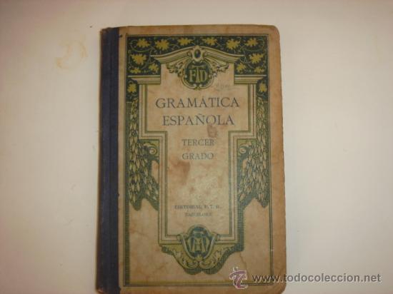 Libros antiguos: Gramatica espa&ntilde;ola - Foto 1