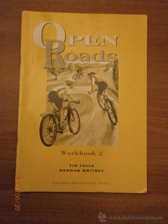 Libros antiguos: LIBRO OPEN ROADS- WORKBOOK .2 . TIM FALLA - Foto 1