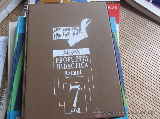 Libros antiguos: AZIMUT 7 , ANAYA - Foto 1