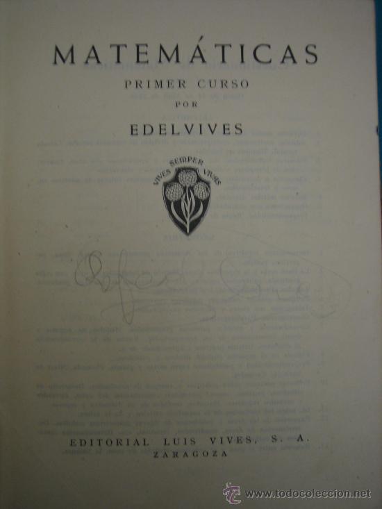Libros antiguos: EDITORIAL LUIS VIVES  S.A - Foto 2