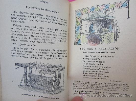 Libros antiguos: libro escolar curso elemental gramatica castellana 1909 FTD - Foto 4