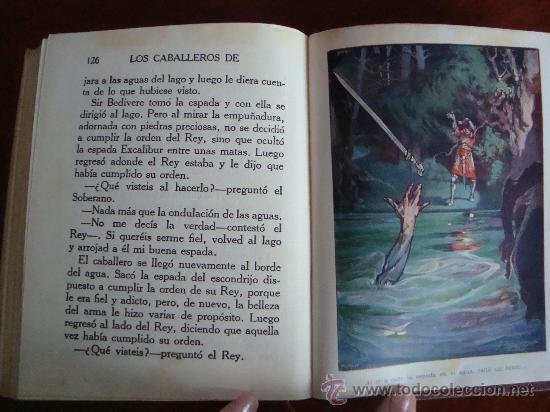 Libros antiguos: (414) LOS CABALLEROS DE LA TABLA REDONDA - Foto 3