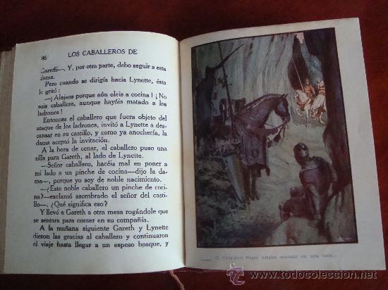 Libros antiguos: (414) LOS CABALLEROS DE LA TABLA REDONDA - Foto 4