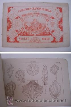 Old books: CARTAPACIOS GR&Aacute;FICOS DE DIBUJO. Adorno, Modelos. RIGALT, SERRA, CASTA&Ntilde;&Eacute; Y TARRAGO. 1885
