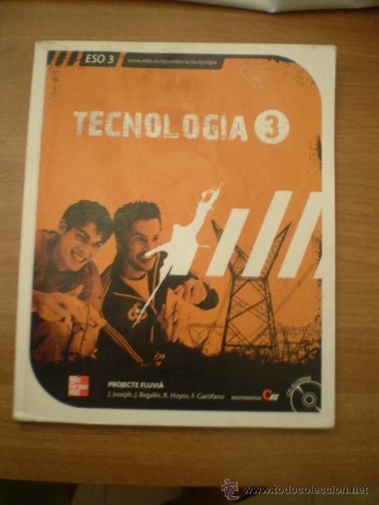 Libros antiguos: LIBRO DE TECNOLOGIA 3&ordm; ESO - PROJECTE FLUVIA - Foto 1
