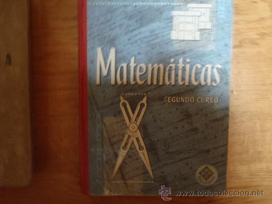 Libros antiguos: LIBRO DE MATEMATICAS - Foto 1