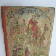 Libros antiguos: 1913 - OBRITA DE ESCUELA - MANUSCRITOS DEL PARVULITO - ROQUE GRAU Y RIERA. Lote 35670078