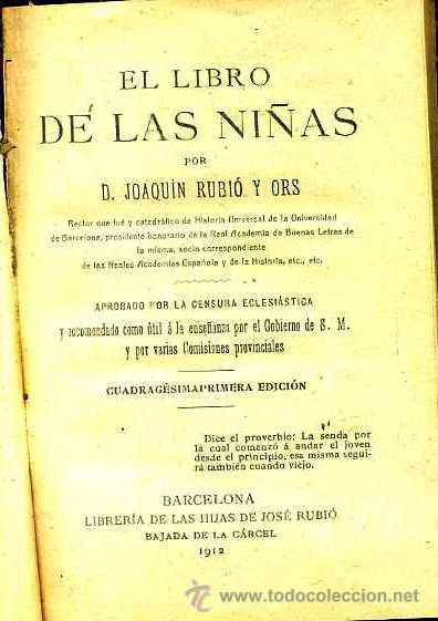 Libros antiguos: RUBI&Oacute; Y ORS . EL LIBRO DE LAS NI&Ntilde;AS (1912) - Foto 1
