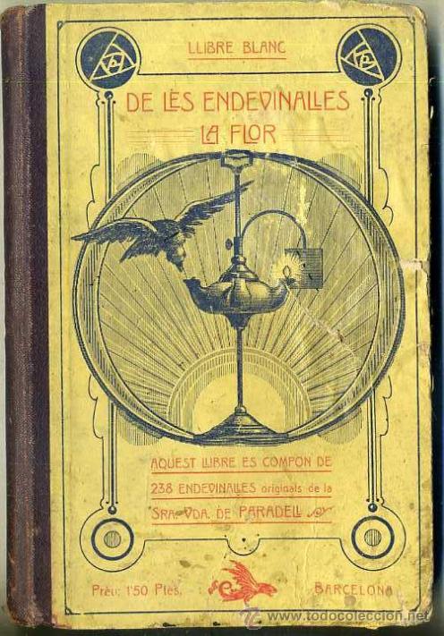 Libros antiguos: DE LES ENDEVINALLES LA FLOR (1917) EN CATAL&Aacute;N - Foto 1