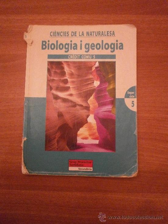 Antiquarische B&uuml;cher: CIENCIAS DE LA NATURALESA - BIOLOGIA I GEOLOGIA -- CREDIT COMU 5 SEGON CICLE