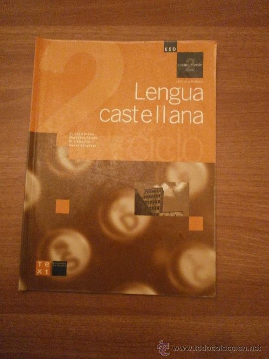 Livros antigos: LENGUA CASTELLANA - 2&ordm; CICLO - ESO
