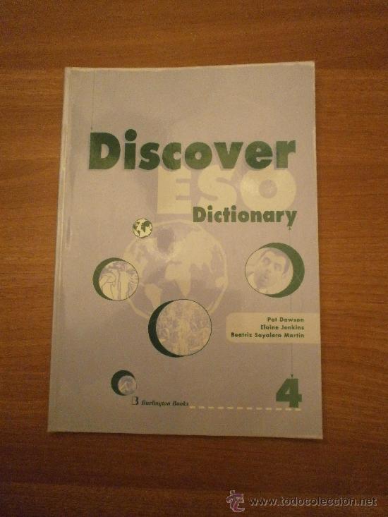 Libros antiguos: DISCOVER   4&ordm; ESO - DICTIONARY - Foto 1
