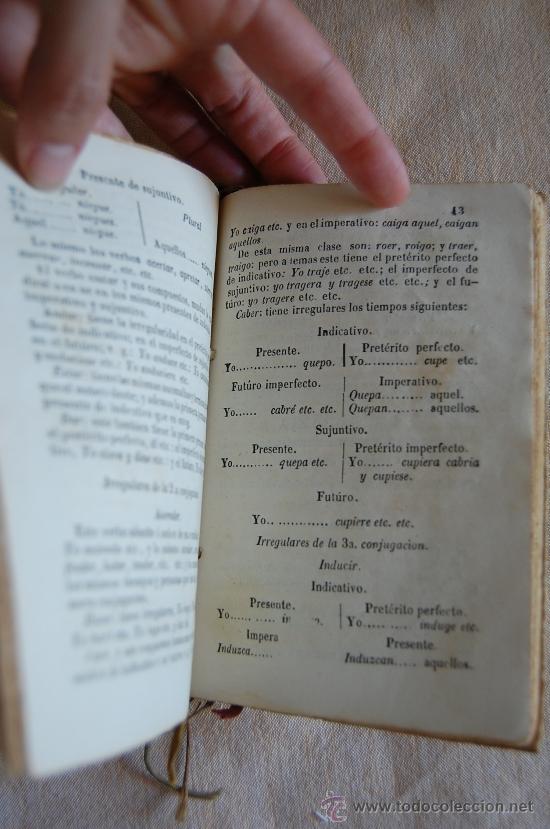 Libros antiguos: NUEVOS ELEMENTOS DE GRAMATICA CASTELLANA - Foto 3