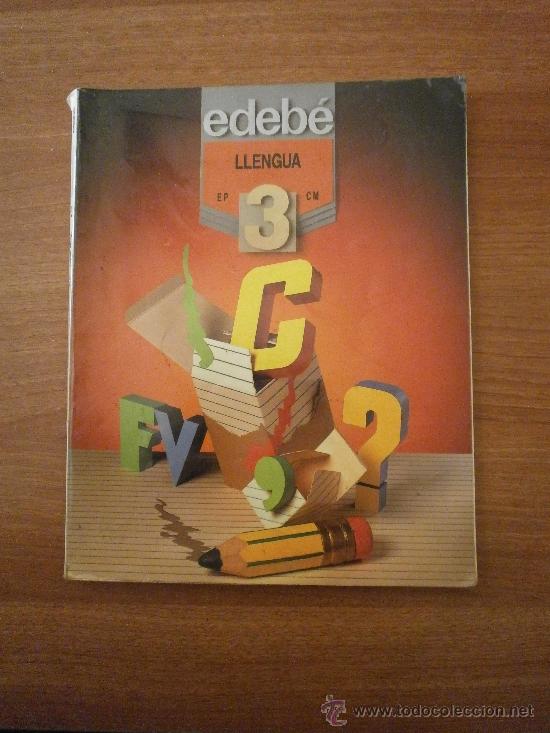 Libros antiguos: LLENGUA  EP 3&ordm; CM --  EDEBE - Foto 1