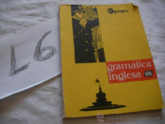 Libros antiguos: ANTIGUO LIBRO DE TEXTO GRAMATICA INGLESA - Foto 1