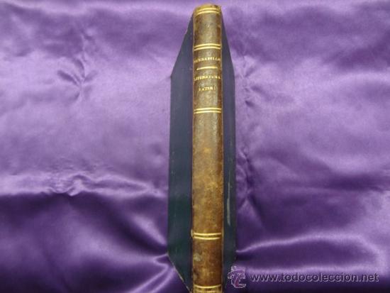 Livros antigos: CURSO ELEMENTAL DE LITERATURA LATINA.ANGEL MARIA TERRADILLOS.1848