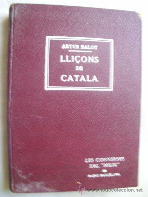 Antiquarische B&uuml;cher: LLI&Ccedil;ONS DE CATAL&Agrave;: LES CONVERSES DEL MILIU DE RADIO BARCELONA (PRIMERA S&Egrave;RIE) 1934