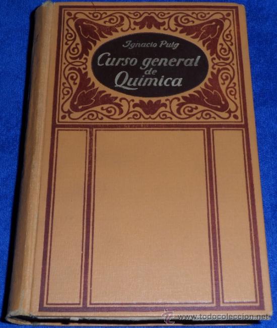 Antiquarische B&uuml;cher: Curso de Qu&iacute;mica General - Ediciones Manuel Mar&iacute;n (1935)