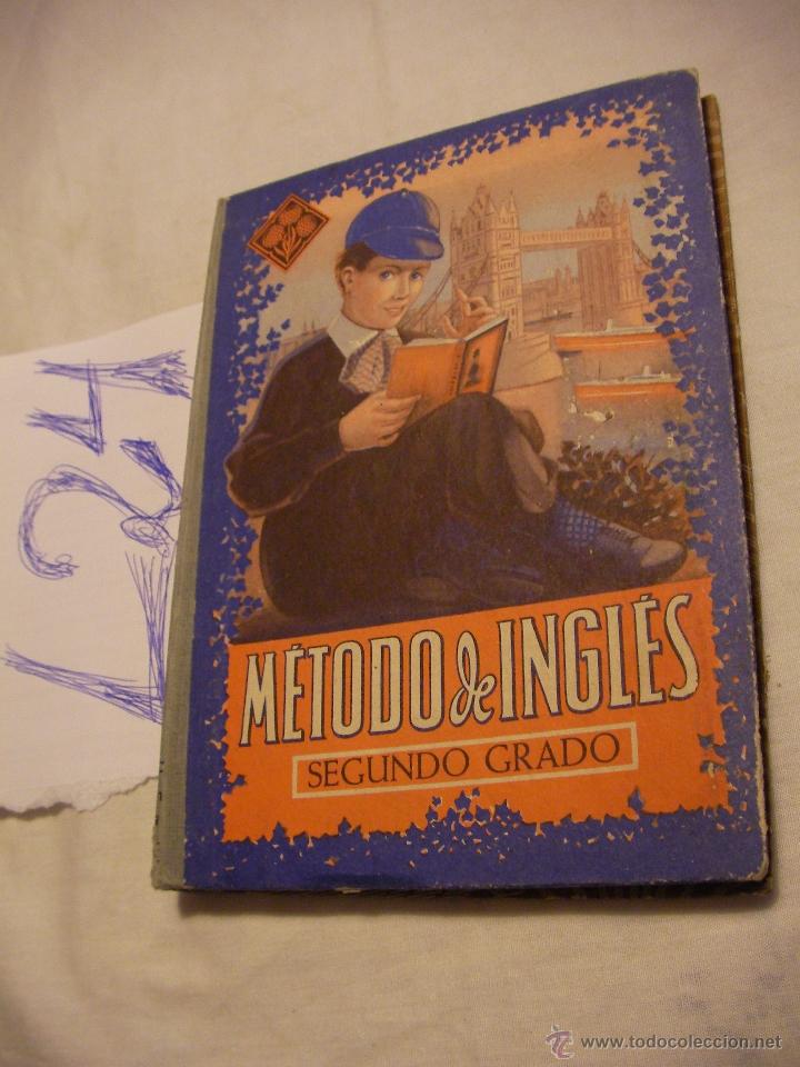 Libros antiguos: ANTIGUO LIBRO DE TEXTO METODO DE INGLES - 2&ordm; GRADO - Foto 1