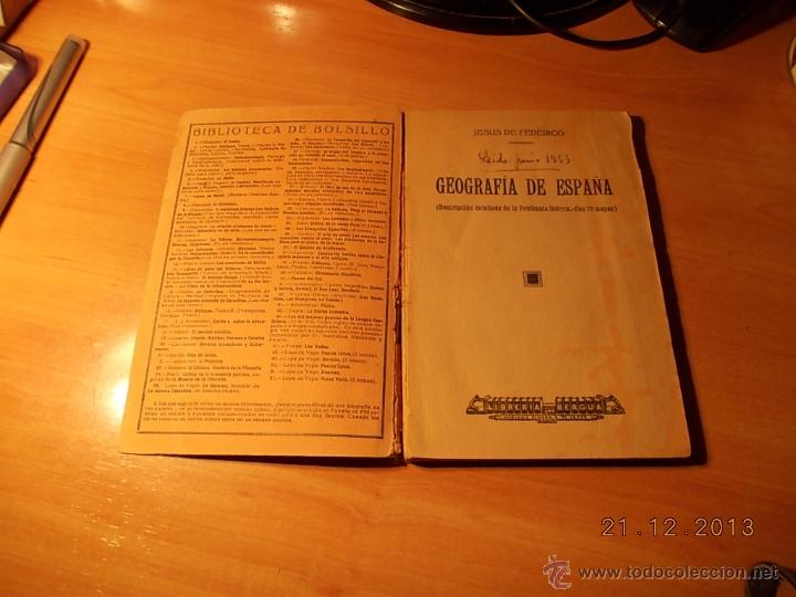 Libros antiguos: GEOGRAF&Iacute;A de ESPA&Ntilde;A. - Foto 2
