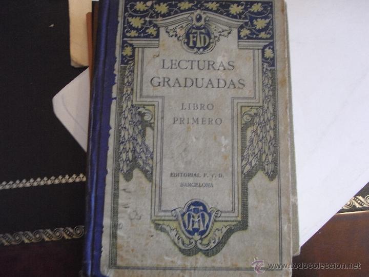 Libros antiguos: Lecturas graduadas. Libro primero. - Foto 1