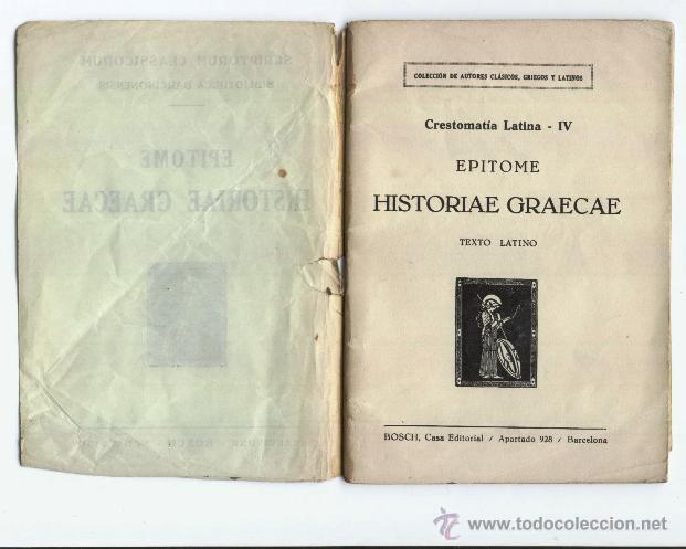 Libros antiguos: EPITOME HISTORIAE GRAECAE - SCRIPTORUM CLASSICORUM - BIBLIOTHECA BARCINONENSIS - Foto 2